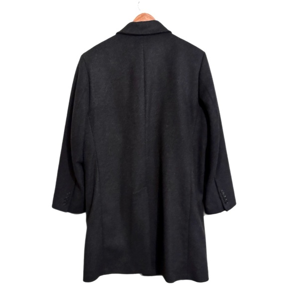 Michael Kors Wool Blend Men’s Coat Grey Charcoal Size 40S - Picture 4 of 13